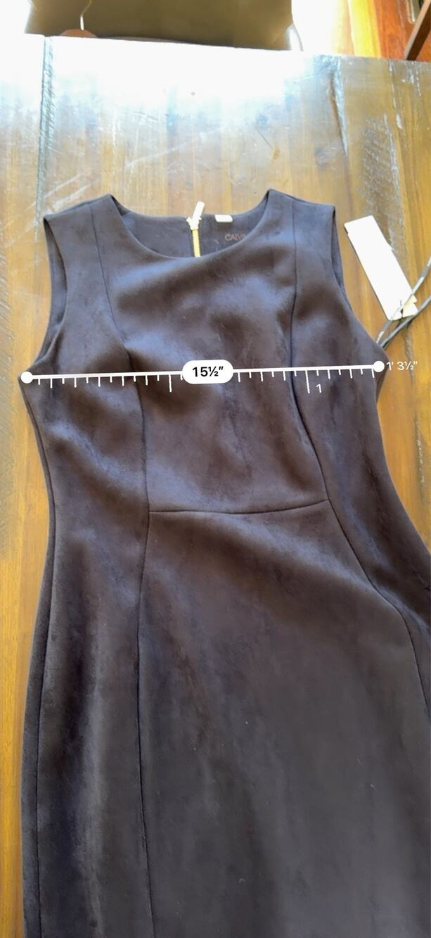 Calvin Klein Women’s Navy Shift Sheath Dress Size 8 New With Tags